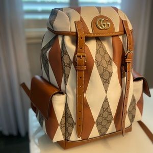 Gucci GG Rhombus Backpack